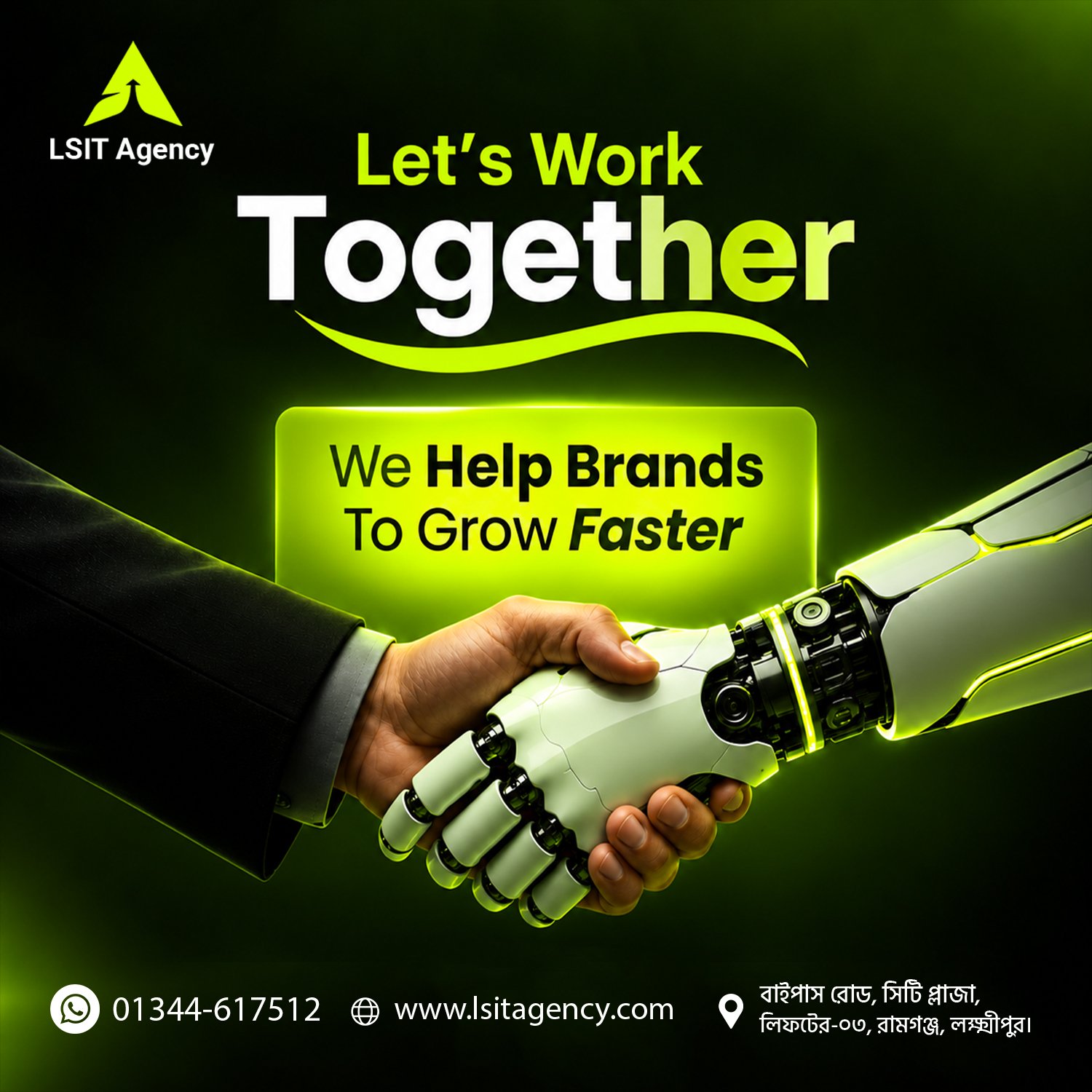 LSIT Agency graphic design project