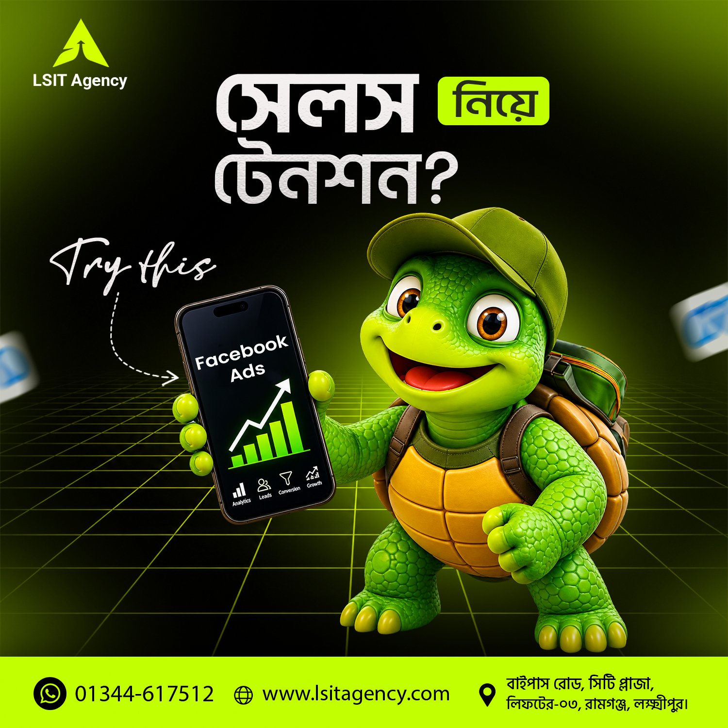 LSIT Agency graphic design project